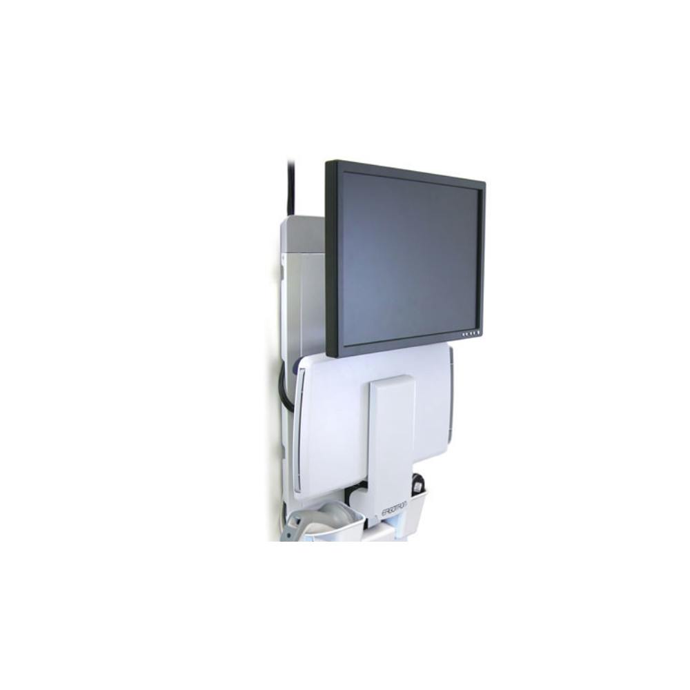 Produktbild för Ergotron StyleView monteringssats - för LCD-skärm/tangentbord/mus - patientrum - vit