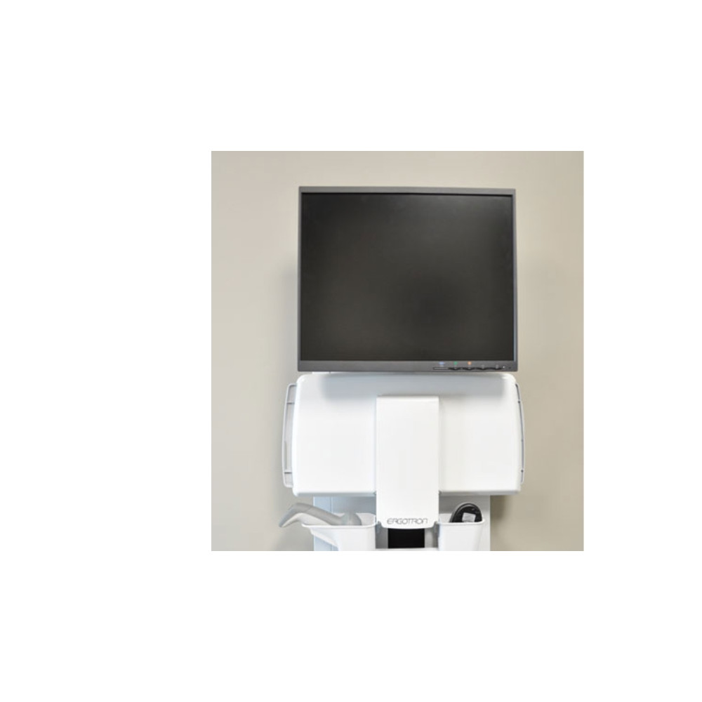 Produktbild för Ergotron StyleView monteringssats - för LCD-skärm/tangentbord/mus - patientrum - vit