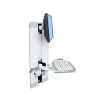 Produktbild för Ergotron StyleView monteringssats - för LCD-skärm/tangentbord/mus - patientrum - vit