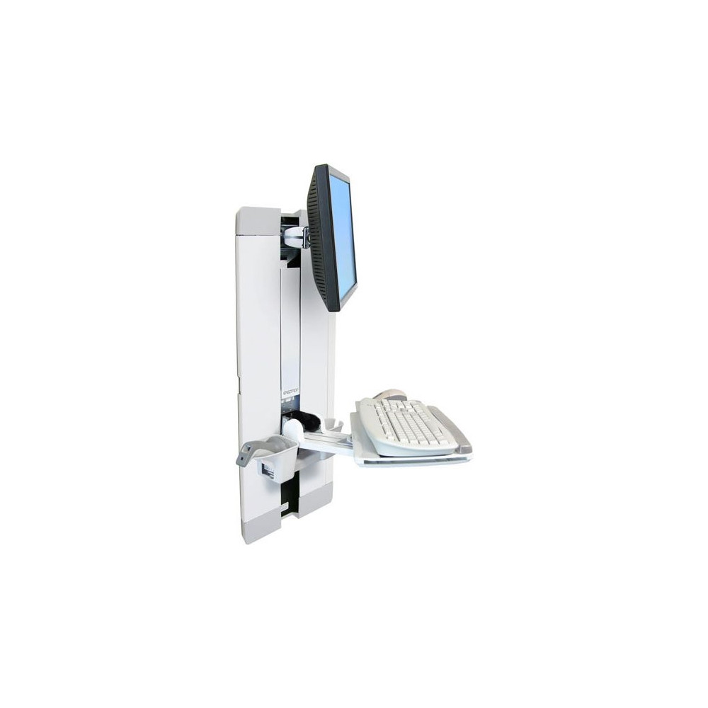 Produktbild för Ergotron StyleView monteringssats - för LCD-skärm/tangentbord/mus - patientrum - vit