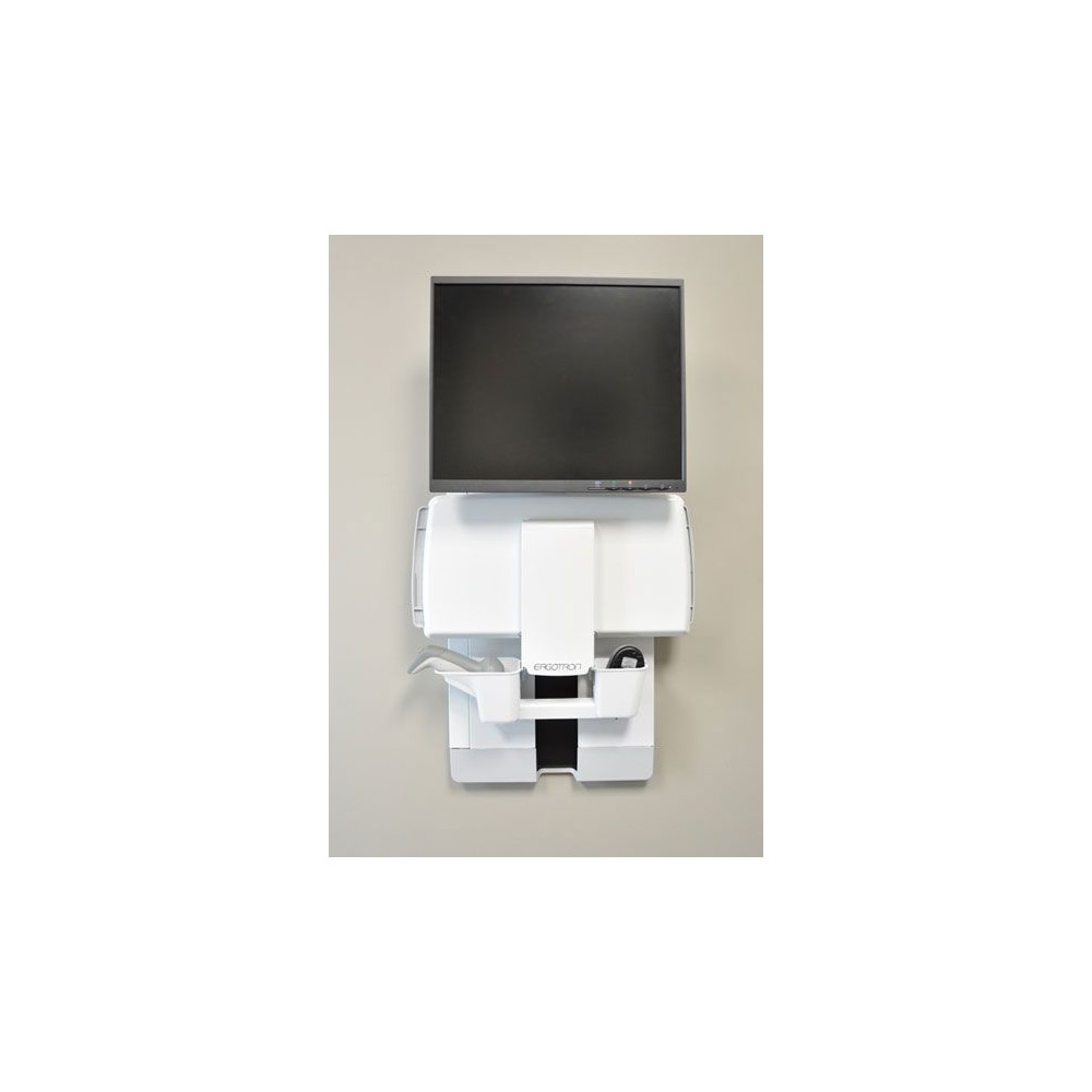 Produktbild för Ergotron StyleView monteringssats - för LCD-skärm/tangentbord/mus - patientrum - vit