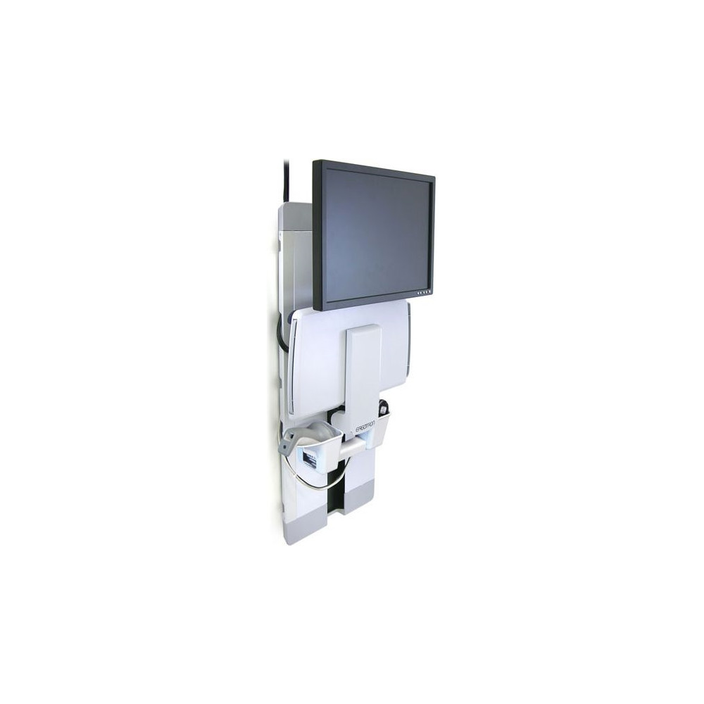 Produktbild för Ergotron StyleView monteringssats - för LCD-skärm/tangentbord/mus - patientrum - vit