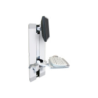 Produktbild för Ergotron StyleView monteringssats - för LCD-skärm/tangentbord/mus - patientrum - vit