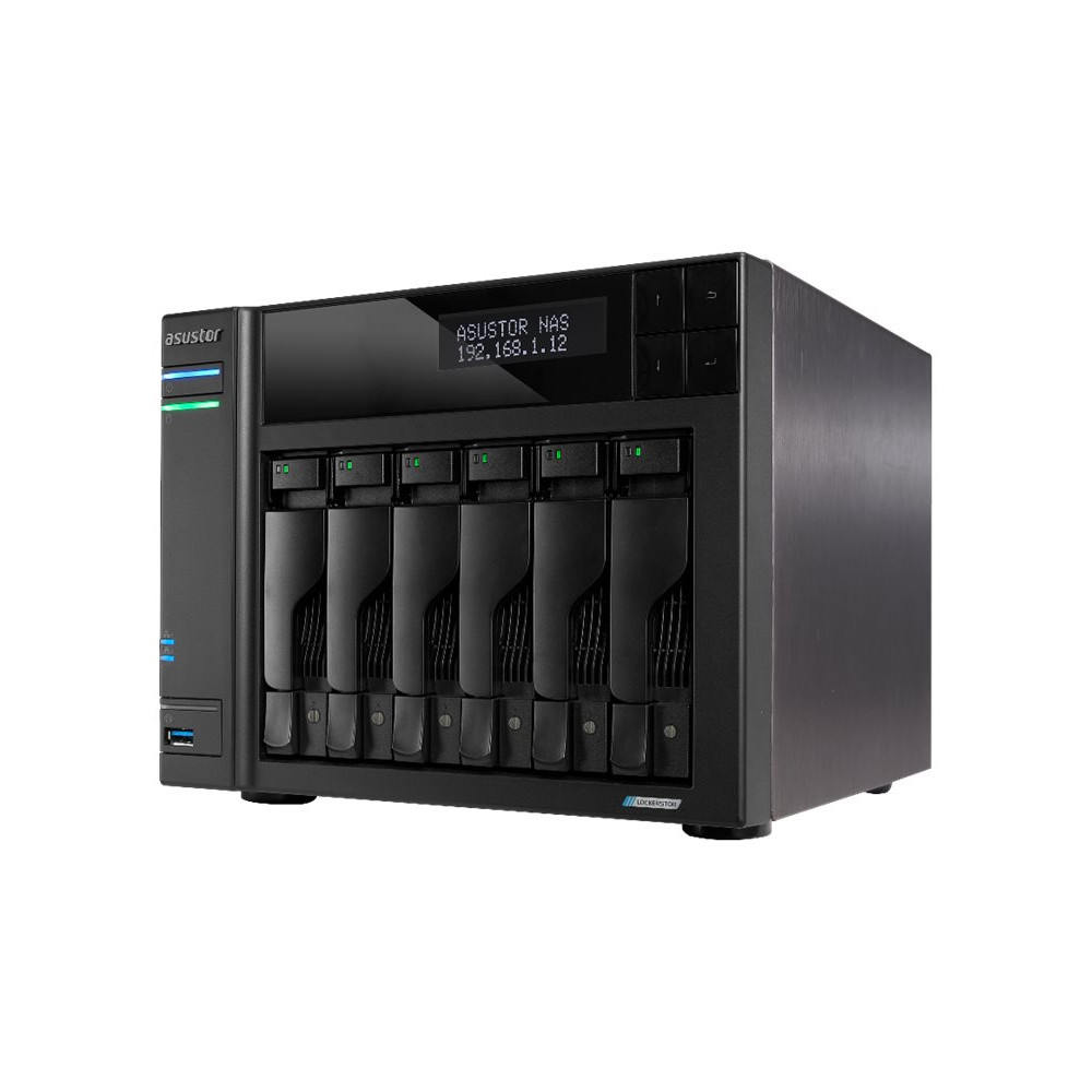 Produktbild för ASUSTOR Lockerstor 6 Gen2+ - NAS-server