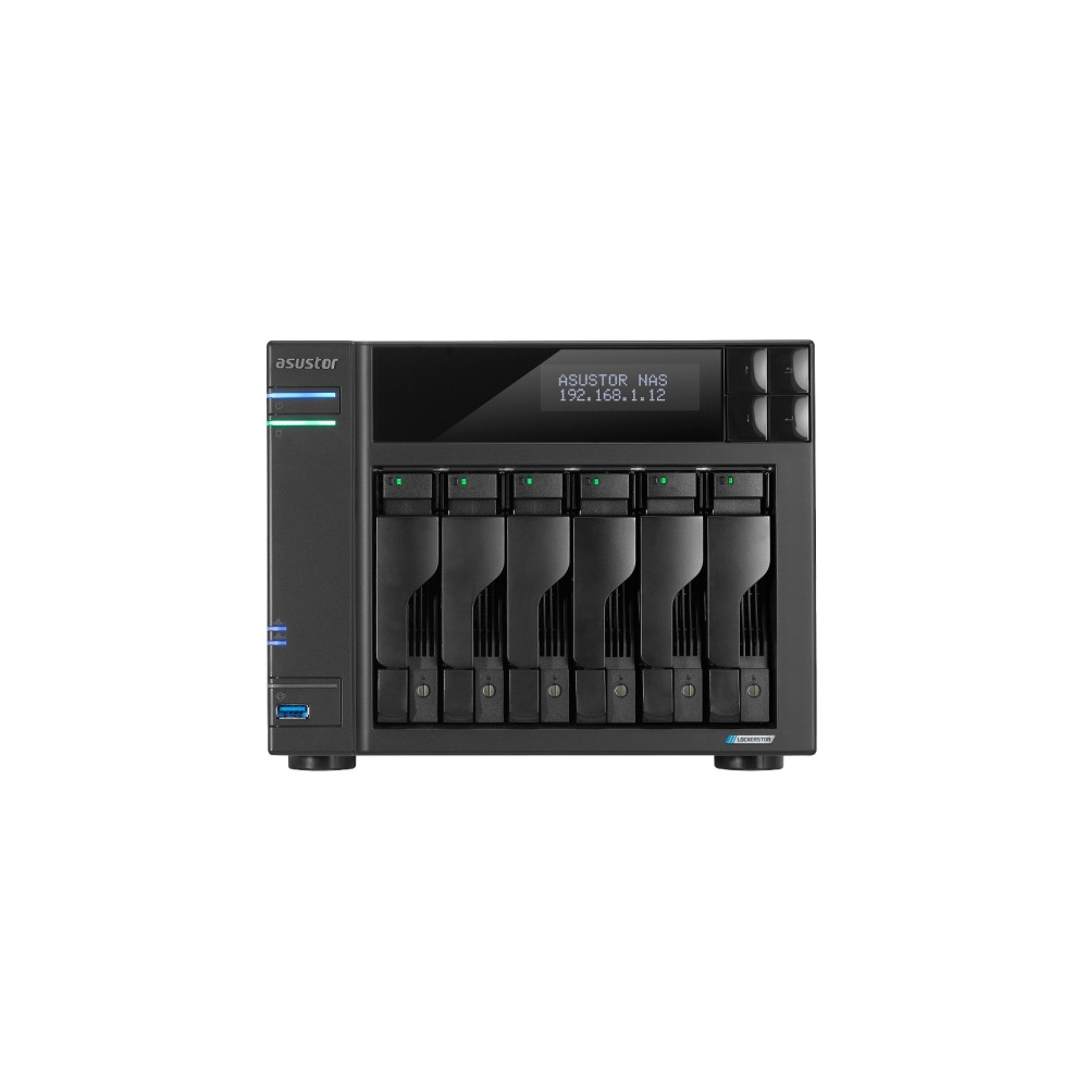 Produktbild för ASUSTOR Lockerstor 6 Gen2+ - NAS-server