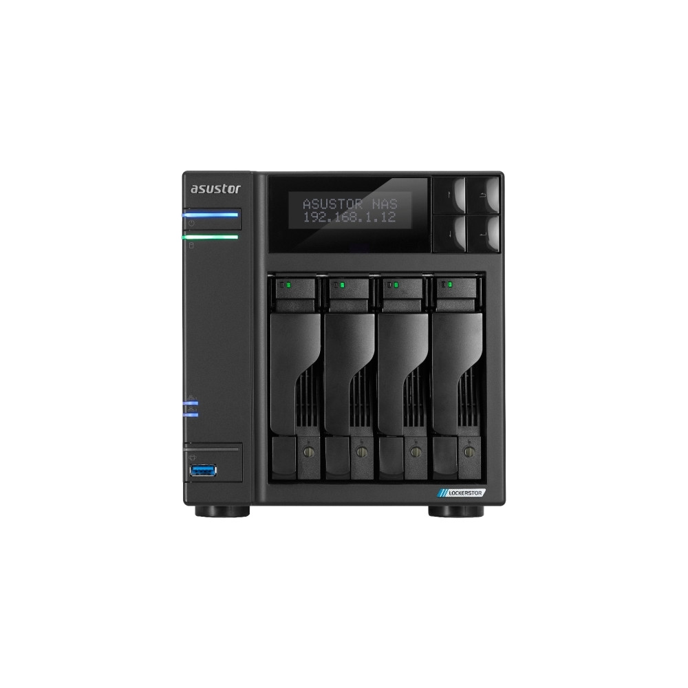 Produktbild för ASUSTOR Lockerstor 4 Gen2+ AS6704T V2 - NAS-server