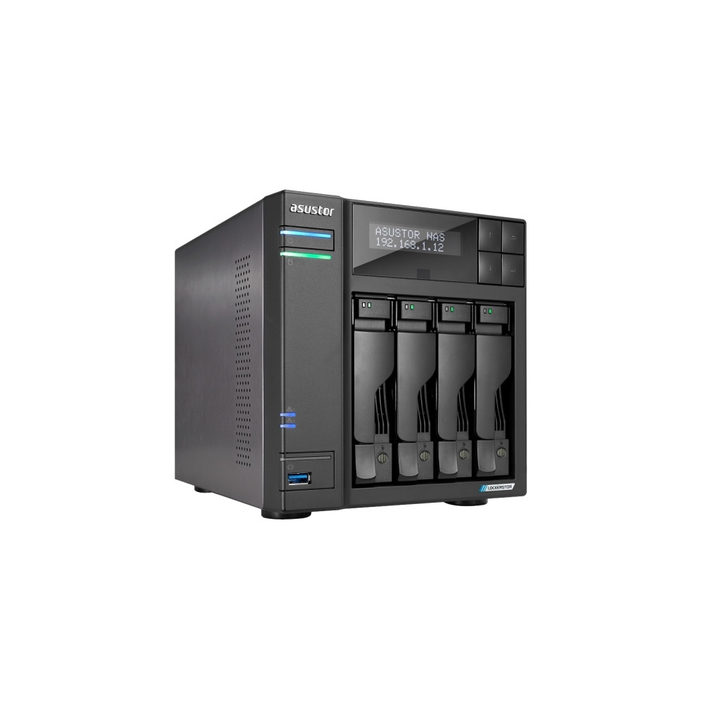 Produktbild för ASUSTOR Lockerstor 4 Gen2+ AS6704T V2 - NAS-server