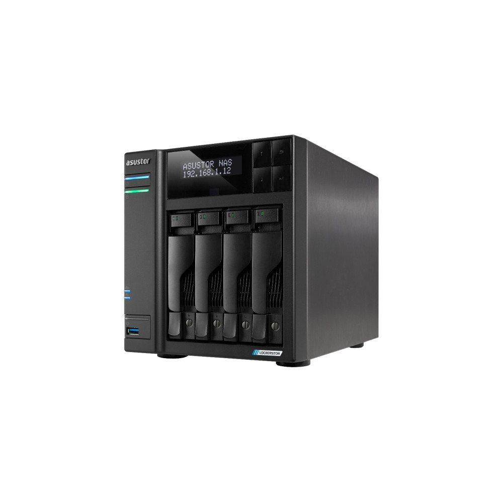 Produktbild för ASUSTOR Lockerstor 4 Gen2+ AS6704T V2 - NAS-server