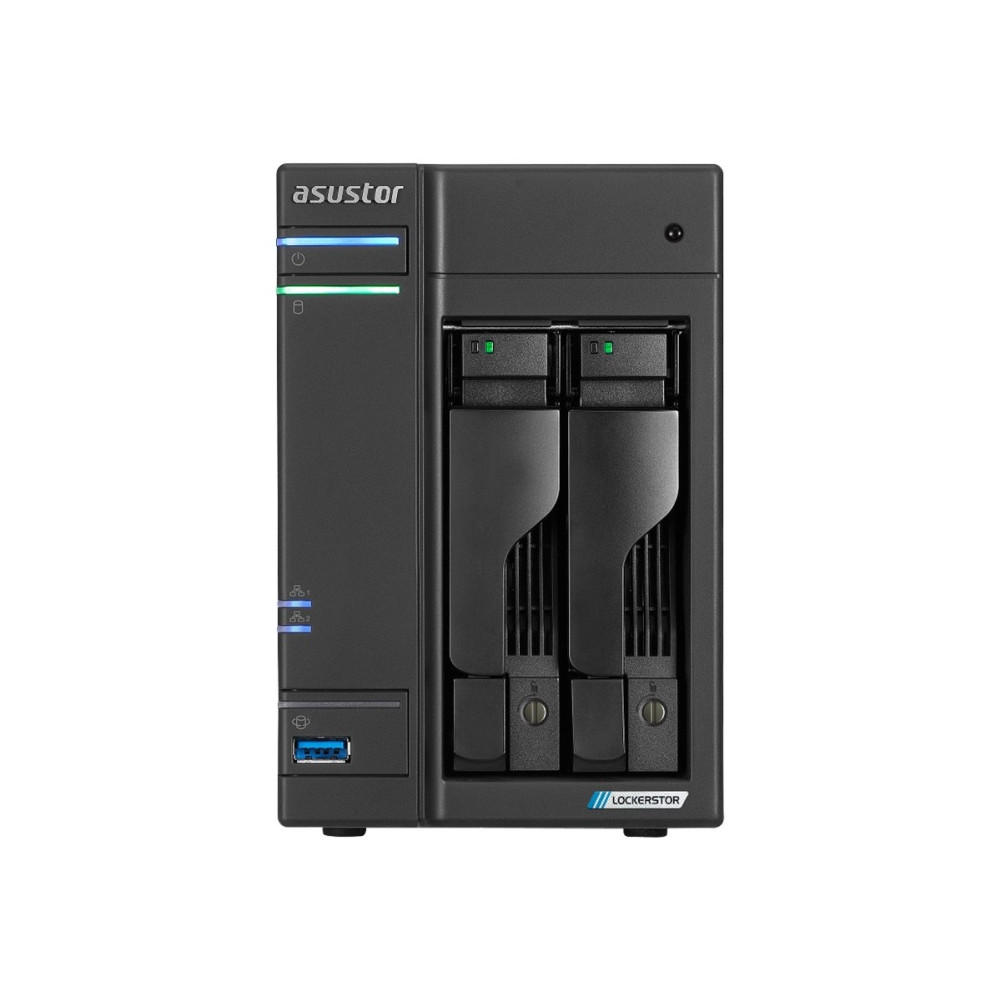 Produktbild för ASUSTOR Lockerstor 2 Gen2+ AS6702T V2 - NAS-server