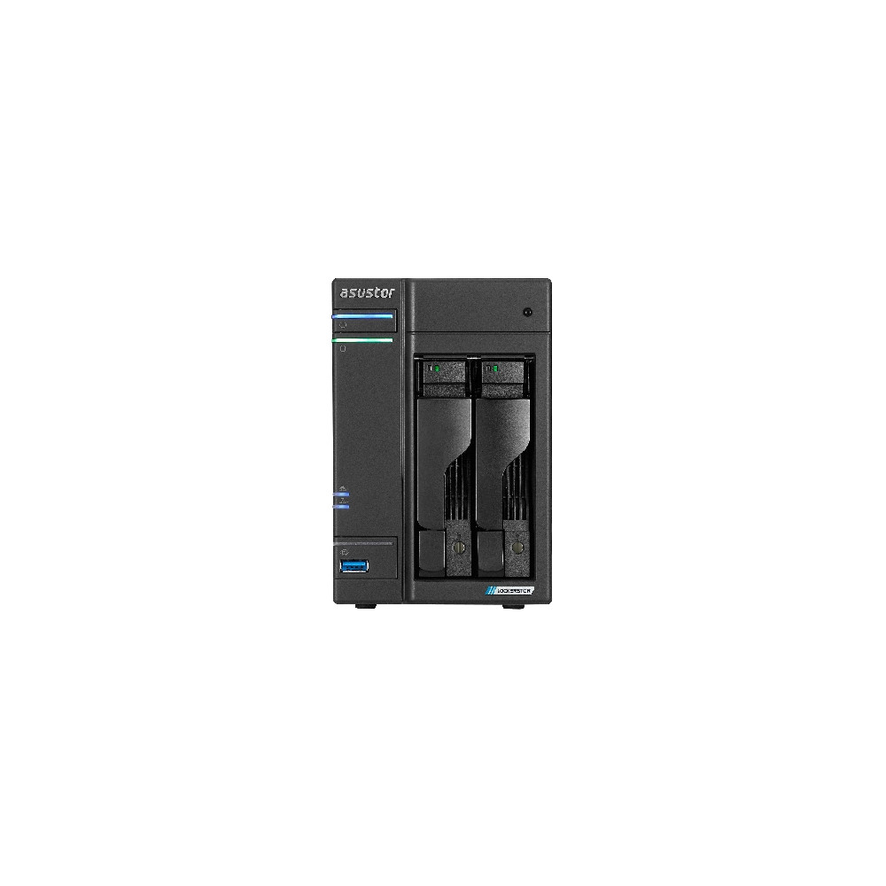 Produktbild för ASUSTOR Lockerstor 2 Gen2+ AS6702T V2 - NAS-server
