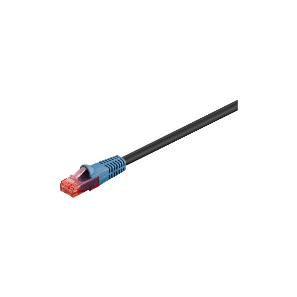 Produktbild för goobay patch-kabel - svart