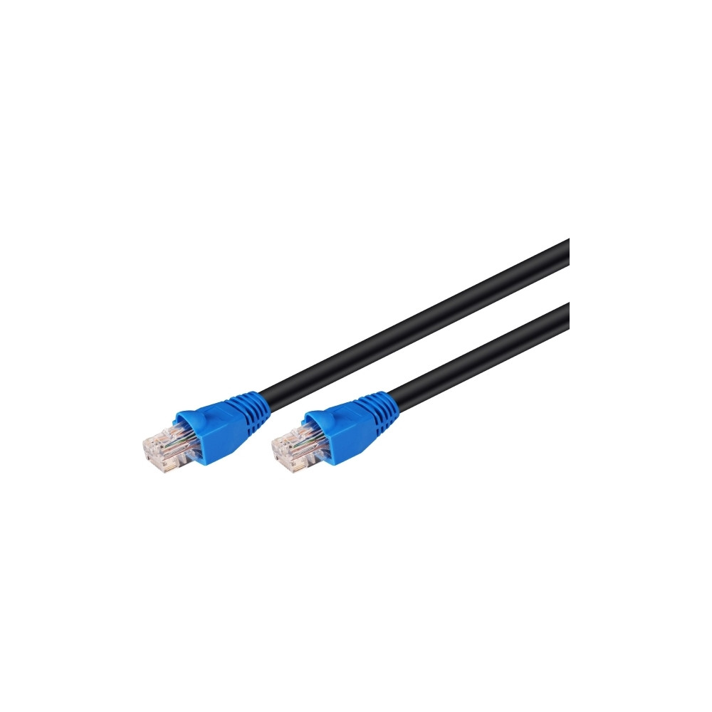 Produktbild för goobay patch-kabel - svart