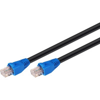 Produktbild för goobay patch-kabel - svart
