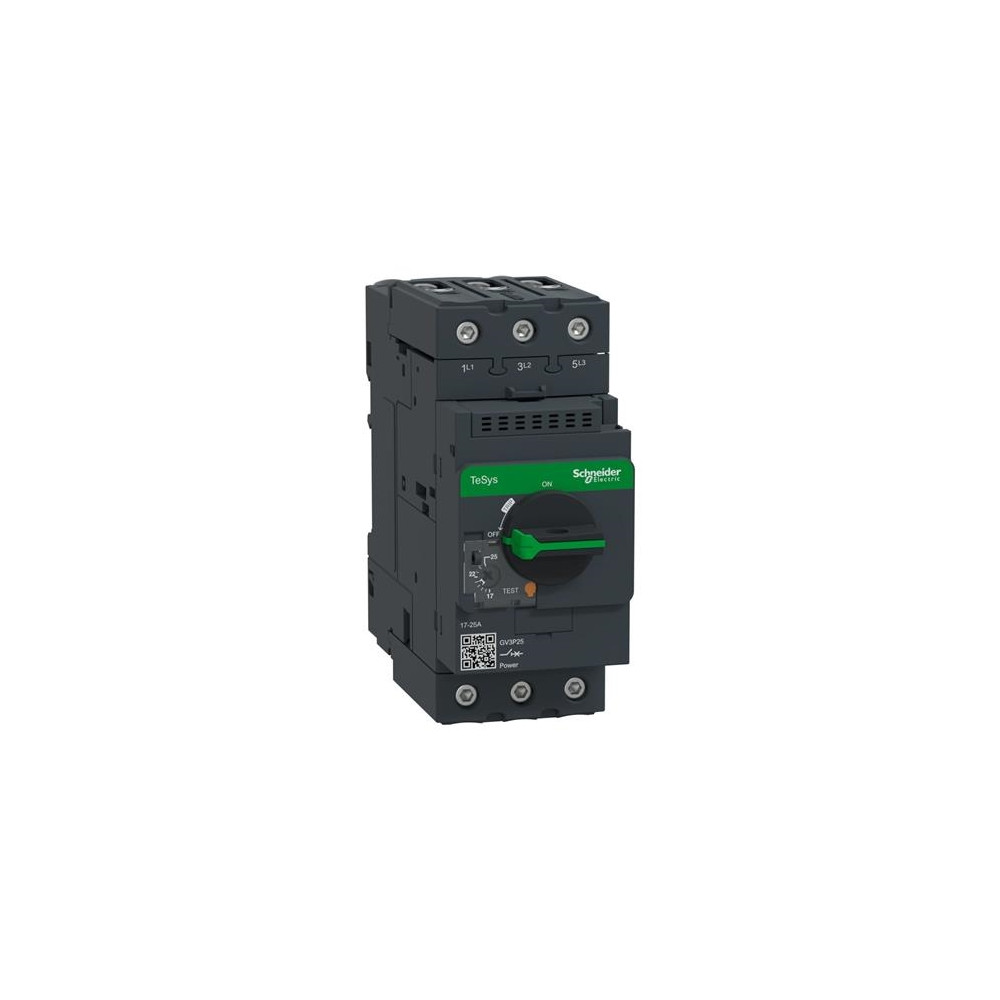 Produktbild för Schneider Electric GV3P25, Motorstartare, Svart, 50/60 hz, -...