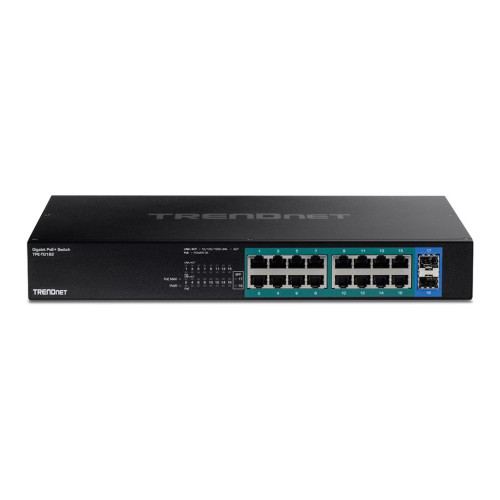 TRENDnet TRENDnet TPE TG182 - switch - 18 portar - rackmonterbar - TAA-kompatibel