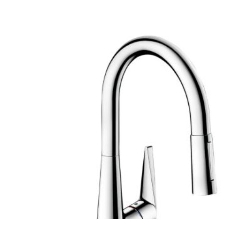HANSGROHE Köksblandare med utdrag Talis M51 200 Ctud krom utdrag 1-gre...