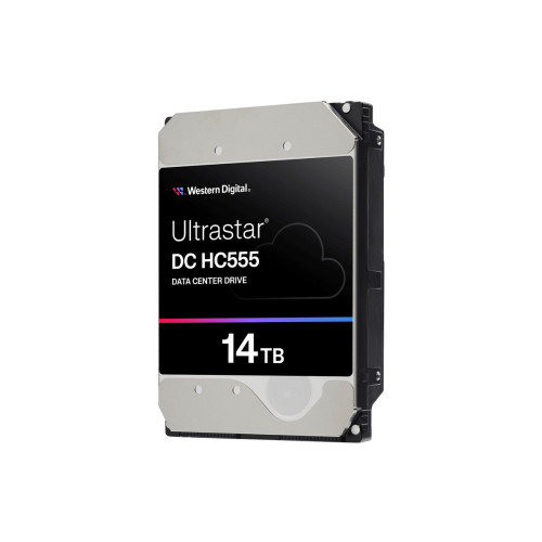 Western Digital WD Ultrastar DC HC555 - hårddisk - datacenter - 14 TB - SAS 12Gb/s