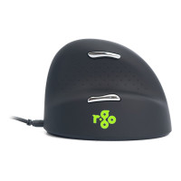 Produktbild för R-Go Ergonomic mouse HE Break - vertikal mus - USB - svart