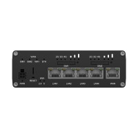 Produktbild för Teltonika RUTC42 - trådlös router - WWAN - Wi-Fi 6 - 3G, 4G, 2G - DIN-skenmonterbar, väggmonterbar, bordsmonterbar