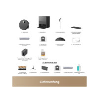 Produktbild för Dreame Aqua10 Ultra Roller Complete, Kombinationsspis, Svart...