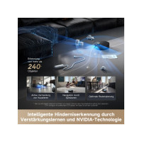 Produktbild för Dreame Aqua10 Ultra Roller Complete, Kombinationsspis, Svart...