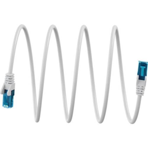 WENTRONIC GMBH CAT 6A patchkabel U/UTP, vit, 2 m