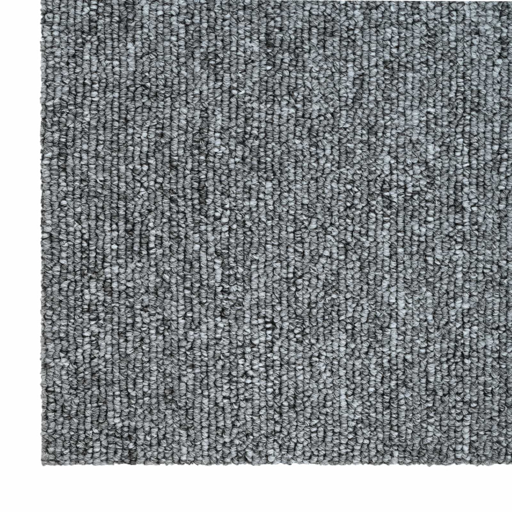 Produktbild för Mattan platta Ljusgrå 50 x 50 cm 4 pcs PP och Bitumen