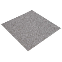 Produktbild för Mattan platta Brun 50 x 50 cm 4 pcs PP och Bitumen