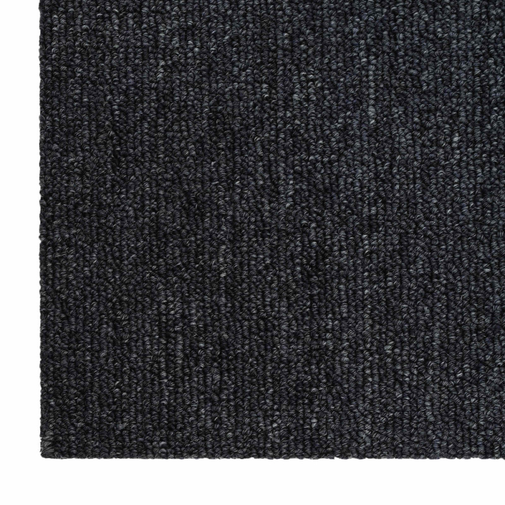Produktbild för Mattan platta Mörkgrå 50 x 50 cm 4 pcs PP och Bitumen
