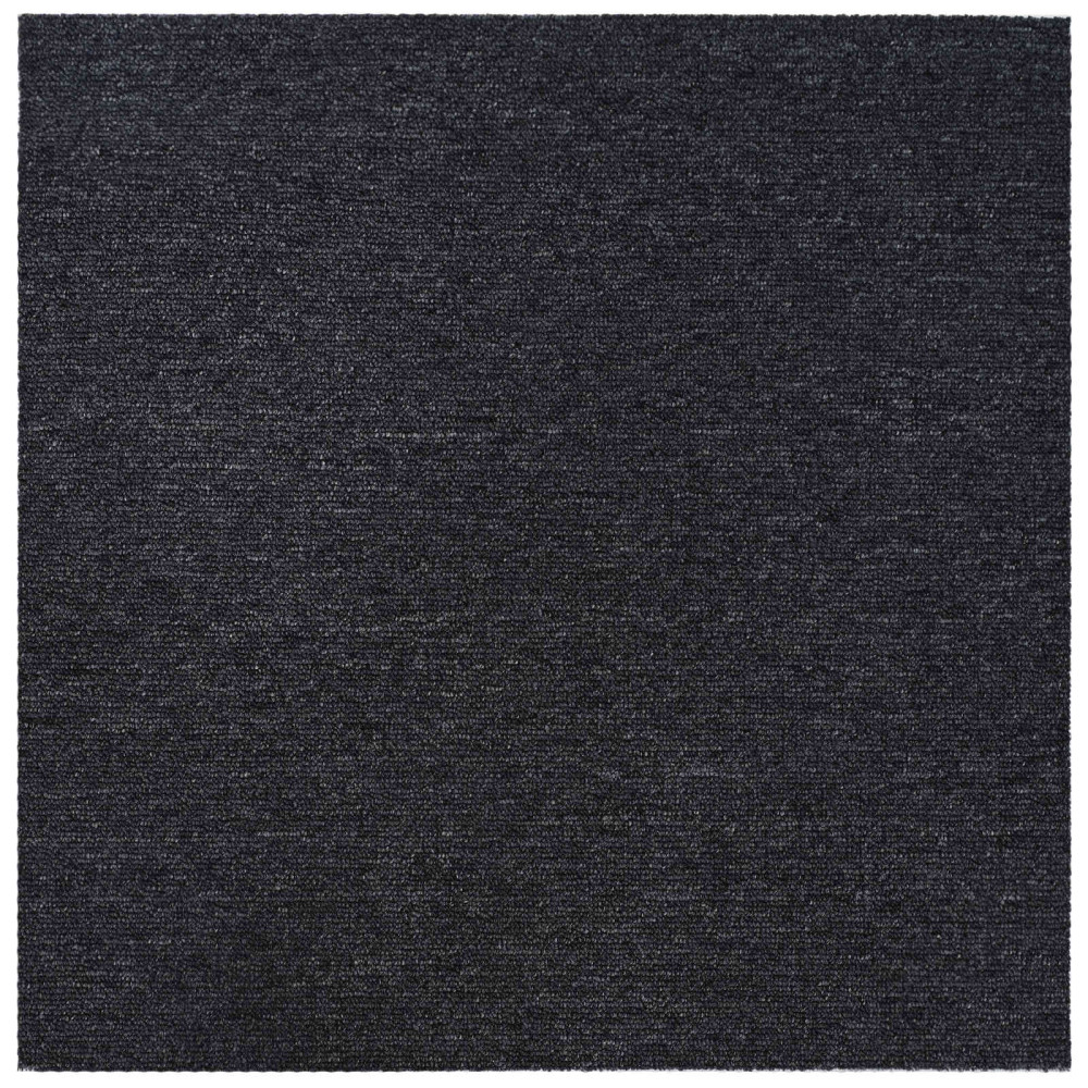 Produktbild för Mattan platta Mörkgrå 50 x 50 cm 36 pcs PP och Bitumen