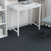 Produktbild för Mattan platta Blå Grå 50 x 50 cm 20 pcs PP och Bitumen