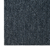 Produktbild för Mattan platta Blå Grå 50 x 50 cm 20 pcs PP och Bitumen