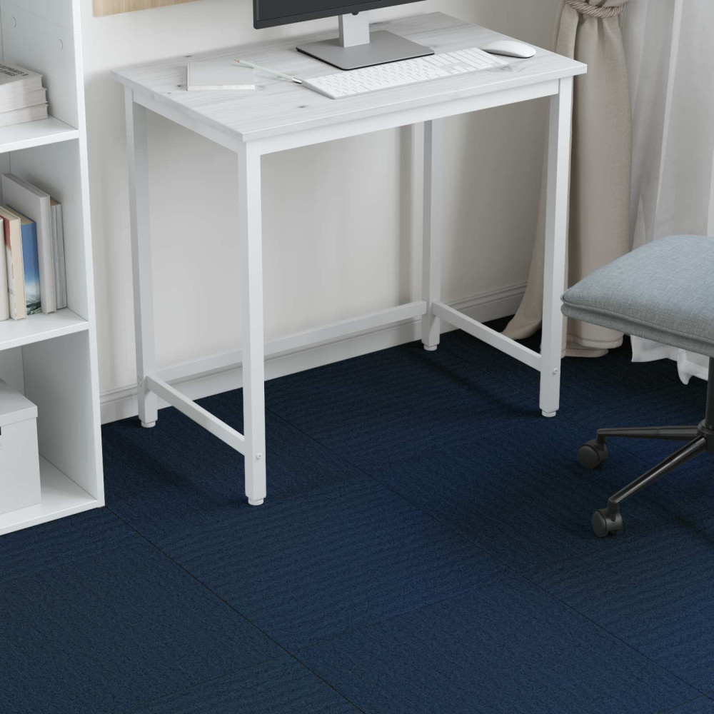 Produktbild för Mattan platta Blå 50 x 50 cm 4 pcs PP och Bitumen