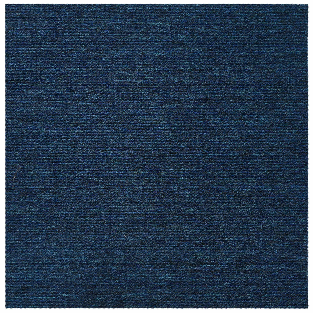 Produktbild för Mattan platta Blå 50 x 50 cm 36 pcs PP och Bitumen
