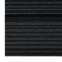 Produktbild för Mattan platta Randig Ljusgrå 50 x 50 cm 20 pcs PP och Bitumen