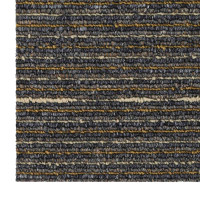 Produktbild för Mattan platta Randig Ljusbrun 50 x 50 cm 20 pcs PP och Bitumen