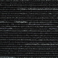 Produktbild för Mattan platta Randig Svart 50 x 50 cm 4 pcs PP och Bitumen