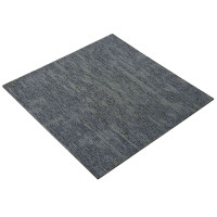 Produktbild för Mattan platta Himmel Grå 50 x 50 cm 4 pcs PP och Bitumen