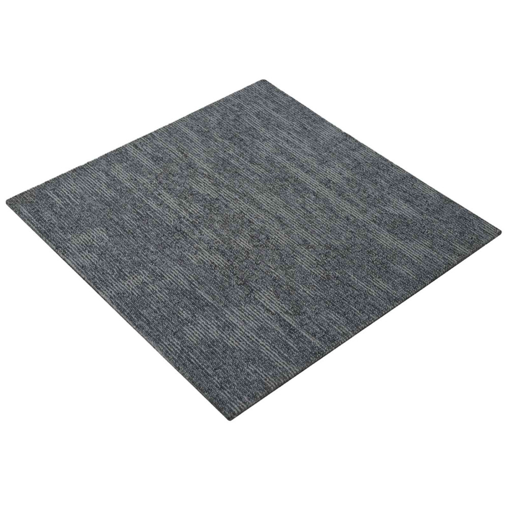 Produktbild för Mattan platta Himmel Grå 50 x 50 cm 36 pcs PP och Bitumen