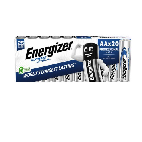 ENERGIZER Batteri ENERGIZER Ultimate AA 20/fp