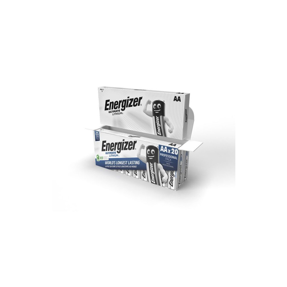 Produktbild för Batteri ENERGIZER Ultimate AA 20/fp