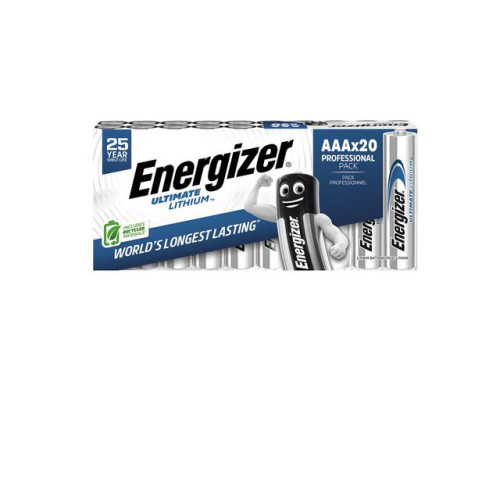ENERGIZER Batteri ENERGIZER Ultimate AAA 20/fp
