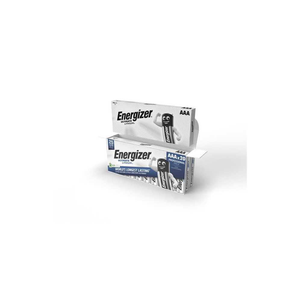 Produktbild för Batteri ENERGIZER Ultimate AAA 20/fp