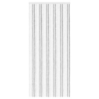 Produktbild för Insektsgardin Chenille Ljusgrå och vit. 100 x 230 cm 100% PP
