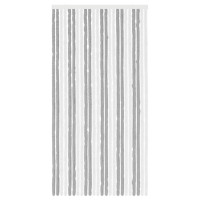 Produktbild för Insektsgardin Chenille Grå och Vit 100 x 200 cm 100% PP