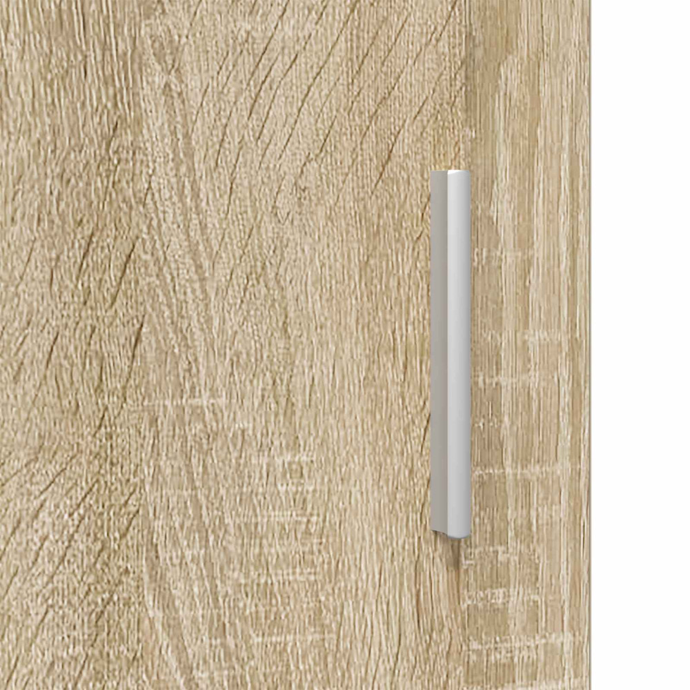 Produktbild för Skoskåp med lagring Sonoma-ek 73,5 x 36 x 92 cm Konstruerat trä
