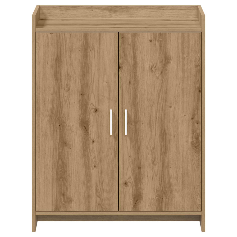 Produktbild för Skoskåp med dörr Artisan-ek 73,5 x 36 x 92 cm Konstruerat trä