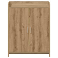 Produktbild för Skoskåp med dörr Artisan-ek 73,5 x 36 x 92 cm Konstruerat trä