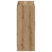 Produktbild för Skoskåp med dörr Artisan-ek 73,5 x 36 x 92 cm Konstruerat trä
