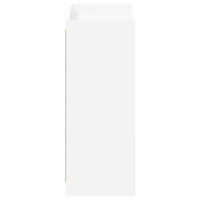 Produktbild för Skoskåp med lagring Vit 73,5 x 36 x 92 cm Konstruerat trä